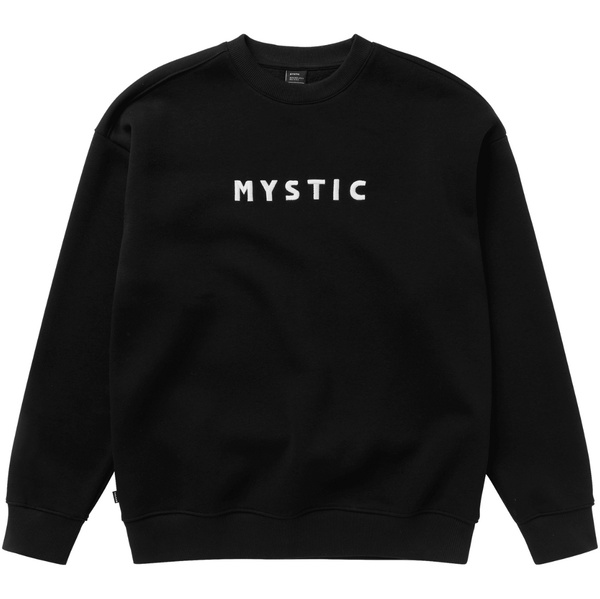 2026 Mystic Brand Crew Sweat 35104.250135 - Black